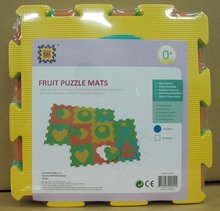 Puzzle da pavimento per neonati - Puzzle in gommapiuma Frutta Lee tappetino per neonati 6 pezzi 32*32*1,3 cm da 0 mesi_1