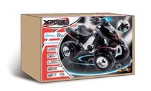 Atv-uri electrice - Vehicul cu patru roţi X Power Black Smoby electric, cromat negru_1