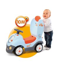 Produse vechi - Babytaxiu Bubble Go II Smoby Balade cu sunet portocaliu-albastru deschis de la 6 luni_0