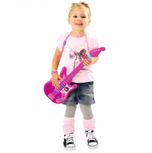 Staré položky - Bielo-ružová elektronická gitara Hello Kitty Smoby _3