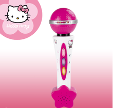 Staré položky - Tmavoružový elektronický mikrofón Hello Kitty Smoby so zvukmi_2