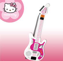 Staré položky - Bielo-ružová elektronická gitara Hello Kitty Smoby _2