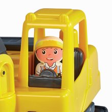 Lastwagen - Bau-Fahrzeuge Bagger und Kipplaster Dump Truck und Bagger TP Écoiffier Mit der Figur des Mitarbeiters ab 18 Monaten_2