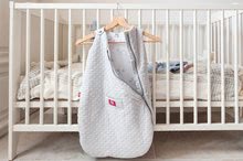 Spalna vreča za vse leto - Spalna vreča za dojenčke Red Castle Pearl Grey Fleur de coton prešita siva 0-6 meseca_2