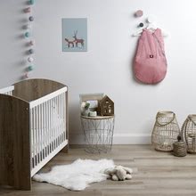 Sistem de înfășare bebe de vară - Sac de dormit pentru sugari Red Castle Chambray matlasat roz - moale cald de la 6 luni_0