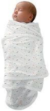 Manta envolvente para recién nacido The Miracle Blanket™ Red Castle Happy Fox de 0-3 meses blanca con zorrito