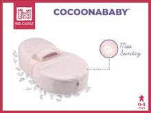 Pentru bebeluși - Cocoonababy Miss Sunday cuib pentru bebeluşi Red Castle între 0-4 luni cu soare roz (cu accesorii)_4