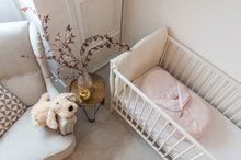 Pentru bebeluși - Pătură matlasată pentru cuibul bebelușului Cocoonacover™ Red Castle - Fleur de coton ® roz_1