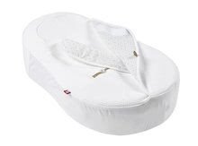 Colchón para cuna Cocoonacover™ Red Castle Fleur de Coton® bordada blanca desde 0 meses