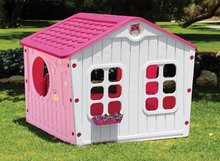 Căsuțe de grădină pentru copii  - Căsuță Galilee Village House Starplast roz-alb de la 24 luni_3