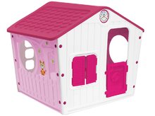 Kućice za djecu - STARPLAST 04561-1 Detský domček Galilee Village House ružovo-biely 1/2 dvere, 140*108*115,5 cm, od 24 mesiacov _1