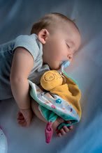 Játékbabák 0 hónapos kortól - Holdacska alvókendő Squared Loveys Moon Mon Doudou Corolle kék szemekkel 25 cm puha plüssből 0 hó-tól_1