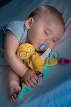 Játékbabák 0 hónapos kortól - Holdacska alvókendő Squared Loveys Moon Mon Doudou Corolle kék szemekkel 25 cm puha plüssből 0 hó-tól_2