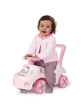 Odrážadlá od 6 mesiacov - Odrážadlo a chodítko Hello Kitty Smoby Auto 2v1 ružové od 6 mes_1