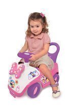 Rutschfahrzeuge mit dem Ton  - Rutschafahrzeug Disney Minnie Kiddieland rosa-lila mit Schleife ab 12 Monaten_0