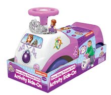 Vehicule cu sunete pentru copii - Babytaxiu Disney Prințesa Sofia Frozen Kiddieland electronic roz cu efecte de lumini şi sonore de la 12 luni_1