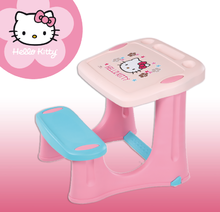 Staré položky - Školská lavica Hello Kitty Smoby s 20 doplnkami ružovo-modrá_0