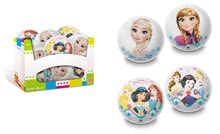 Mingi de poveste - Minge din cauciuc cu sclipici Frozen și Princess Disney Mondo 10 cm_1