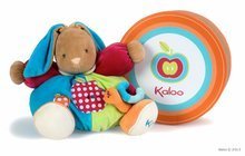 Hračky pre bábätká - Plyšový zajačik Colors-Chubby Rabbit Apple Kaloo s hrkálkou 30 cm v darčekovom balení pre najmenších_0