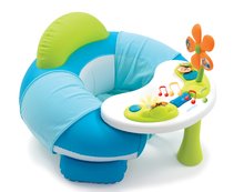 Za dojenčke - Smoby 110201 Cotoons detské nafukovacie kreslo s didaktickým stolom z zvokom in lučko od 6 mes_3