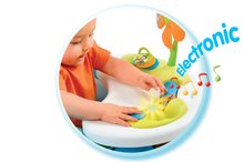 Za dojenčke - Smoby 110201 Cotoons detské nafukovacie kreslo s didaktickým stolom z zvokom in lučko od 6 mes_0