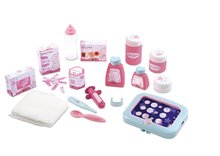Postieľky a kolísky pre bábiky - Opatrovateľské centrum pre bábiku Baby Nurse Smoby elektronické s tabletom, 32 cm bábikou a 22 doplnkami_0
