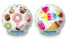 Pohádkové míče - Gumový pohádkový míč Donuts a Ice Cream Mondo 23 cm_1