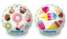 Ballons dessins animés - Balle en caoutchouc conte de fées Donuts et Ice Cream Mondo 23 cm_1