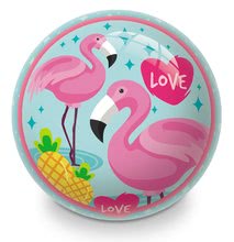 Pohádkové míče - Gumový pohádkový míč Flamingo Mondo 23 cm_0
