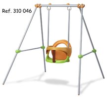 Dětské houpačky - Houpačka Portique Smoby s kovovou konstrukcí vysoká 120 cm od 6 měsíců_0