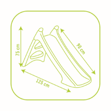 Régi termékek - Csúszda Micimackó Toboggan XS Smoby hossza 90 cm 24 hó-tól_2