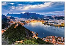 Stari vnosi - Educa 15178 Puzzle Genuine Rio de Janeiro, Brazil 2000 ks + lepilo Fix Puzzle_0