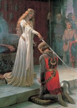 2000 delne puzzle - Puzzle Accolade, Edmund Blair Leighton Educa 2000 delov_0