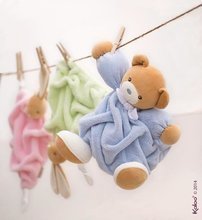 Plyšové zajace - Plyšový zajačik Plume-Mini Chubbies Kaloo 12 cm v darčekovom balení pre najmenších modrý_0