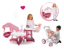 Centru de îngrijire pentru păpuși - Set centru bebe Baby Nurse pentru păpuşă Smoby şi cărucior Baby Nurse Ediţie aurie_8