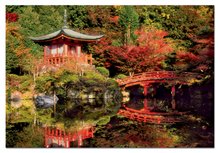 Puzzle 1500 dílků - Puzzle Daigo-Ji Temple Kyoto Educa 1500 dílků_0