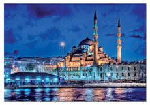 1500 delne puzzle - Educa 14847 PUZZLE 1500 delov Sea of Marmara / Istanbul / 85 x 60 cm + FIX PUZZLE LEPILO_0