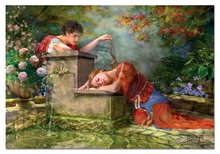 Puzzle 1500-dijelne - EDUCA 15580 PUZZLE 1500 dielov While she was sleeping + FIX PUZZLE LEPIDLO _0