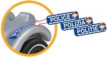 Odrážedla od 12 měsíců - Odrážedlo Bobby Classic Police BIG s majákem stříbrné od 12 měsíců_3