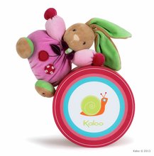 Hračky pre bábätká - Plyšový zajačik Colors-Chubby Rabbit Cherry Kaloo 18 cm v darčekovom balení pre najmenších_2