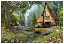 Puzzle 4000 – 8000 dílků - Puzzle Toadstool Cottage Educa 6000 dílů od 15 let_0