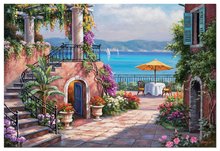 3000 delne puzzle - Educa 14823 Puzzle Genuine Tuscan Terrace, Sung Kim 3000 ks_0