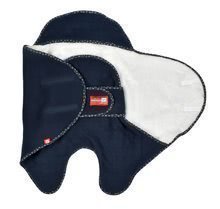 Zabawki dla niemowląt  - Owijka Red Castle Babynomade® Double Fleece Marine niebieska 0-6 m-ca - dwuwarstwowy polar_0