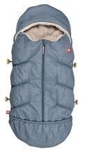 Fußsack für Kinder Tenderness Red Castle von 0-6 Monaten warm luftig wasserdicht blau