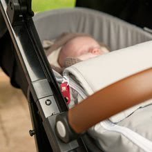 Kinderwagen - Fußsack für Kinderwagen Baby Cocoon CityLink® III Red Castle schwarz, kompatibel für die meisten Kinderwagen ab 0 Monaten_3