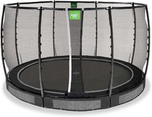 In Ground Trampolines  - EXIT Allure Premium ground trampoline ø366cm - black _0