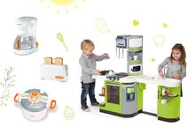 Kuhinje za djecu setovi - Set kuhinja CookMaster Verte Smoby s ledom i zvukovima i set od 3 aparata Tefal_15