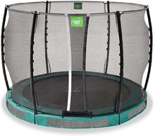 Prizemni trampolini - Trampolin sa zaštitnom mrežom Allure Classic ground Exit Toys podni promjera 305 cm zeleni_0