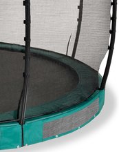Prizemni trampolini - Trampolin sa zaštitnom mrežom Allure Classic ground Exit Toys podni promjera 305 cm zeleni_1
