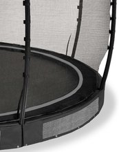 Trampoliny naziemne - Trampolina z siatką zabezpieczającą Allure Classic ground Exit Toys naziemna średnica 366 cm czarna od 3 roku życia wysokość 200 cm waga 87  kg nośność 130 kg średnica całkowita 390 cm ET096512_1